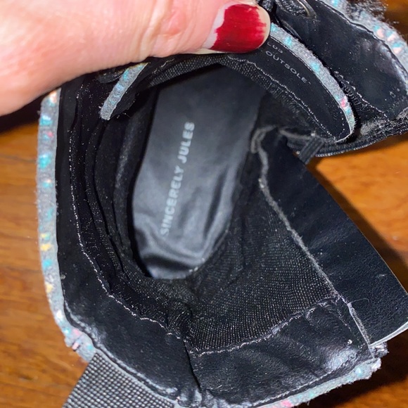 EUC floral combat boots - Picture 5 of 5